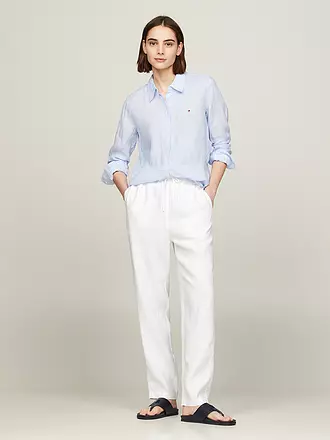 TOMMY HILFIGER | Leinenhose Jogging Fit | 